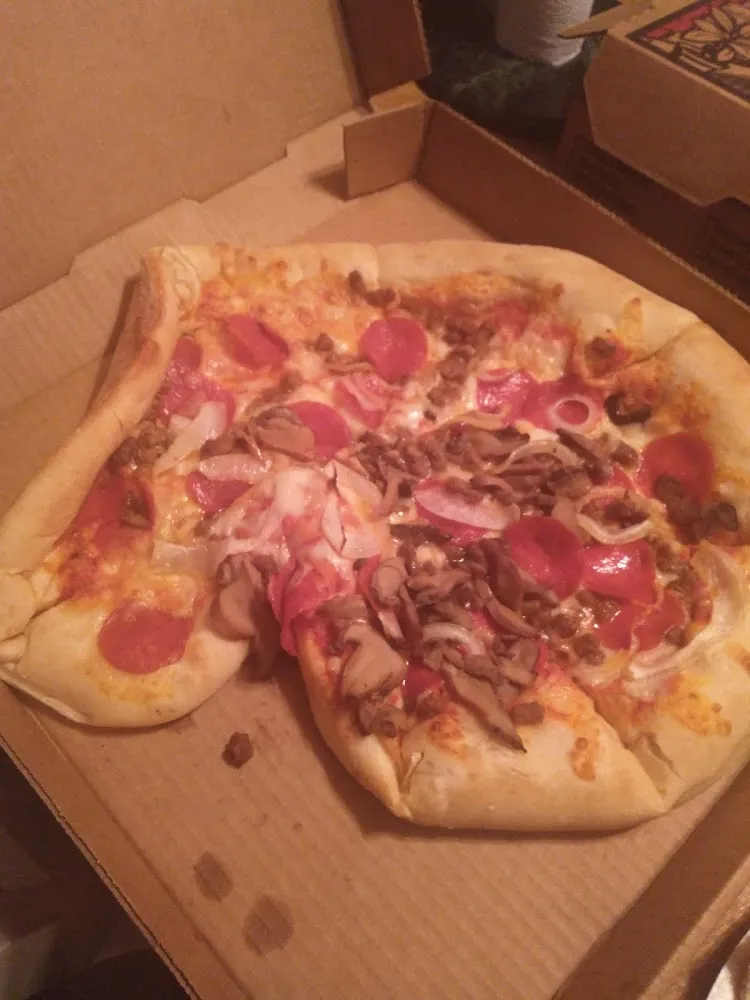 Combination Pizza Trashed
